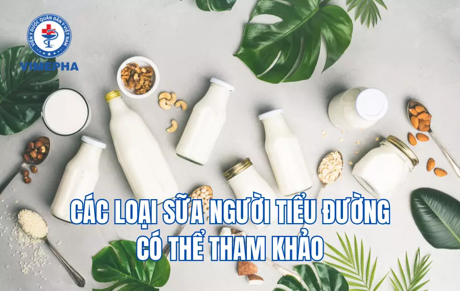 Các loại sữa có thể tham khảo