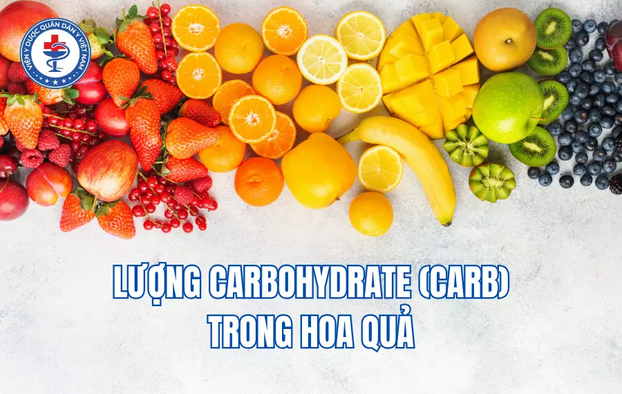 Lượng carb trong hoa quả