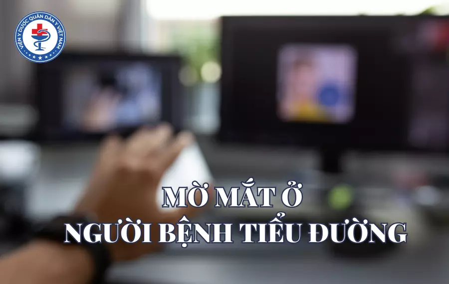 Mờ mắt do tiểu đường