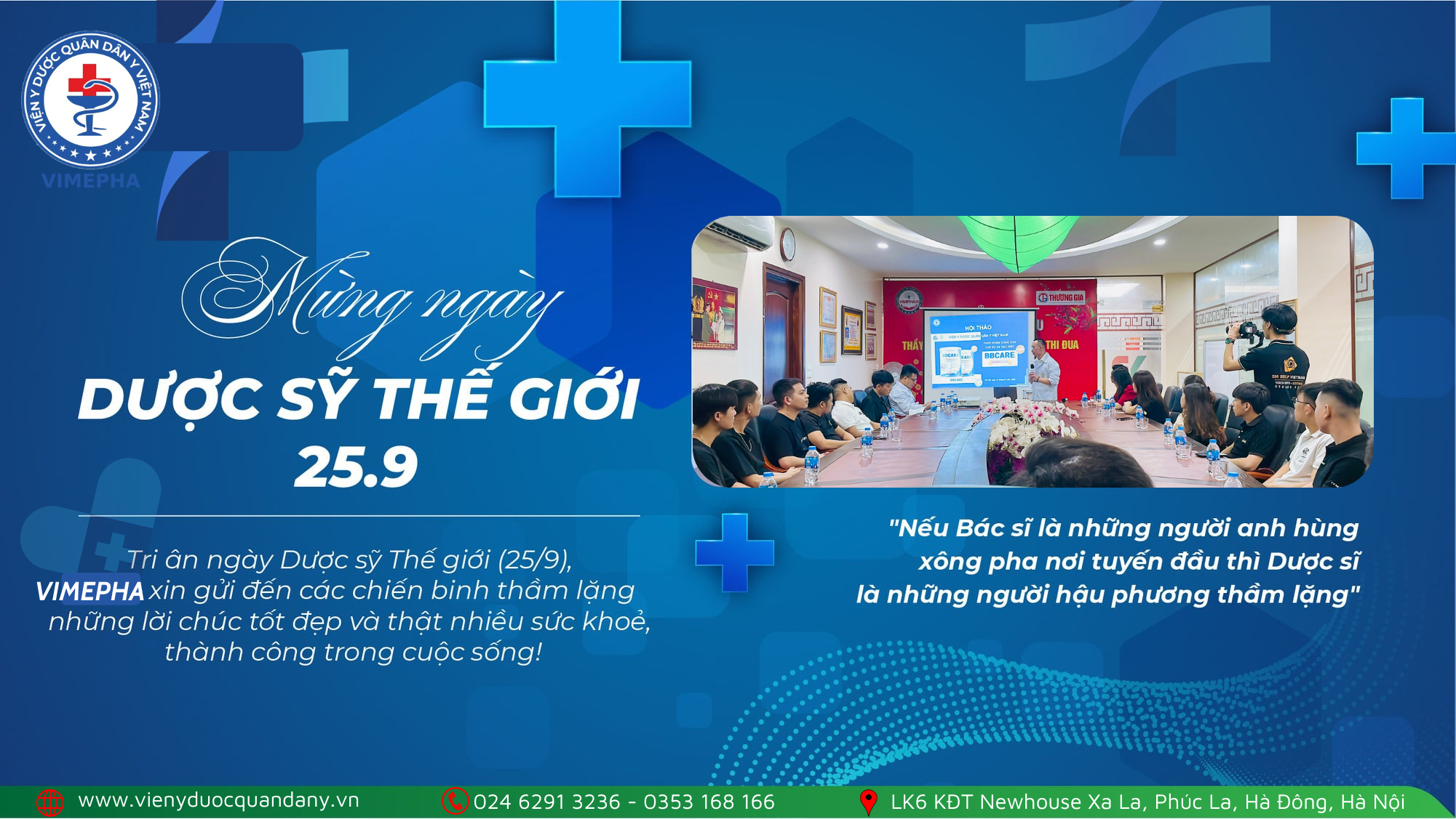 Chúc mừng ngày dược sĩ thế giới