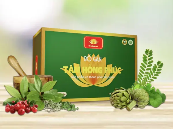 Sản phẩm hỗ trợ Bổ Gan Tâm Hồng Phúc