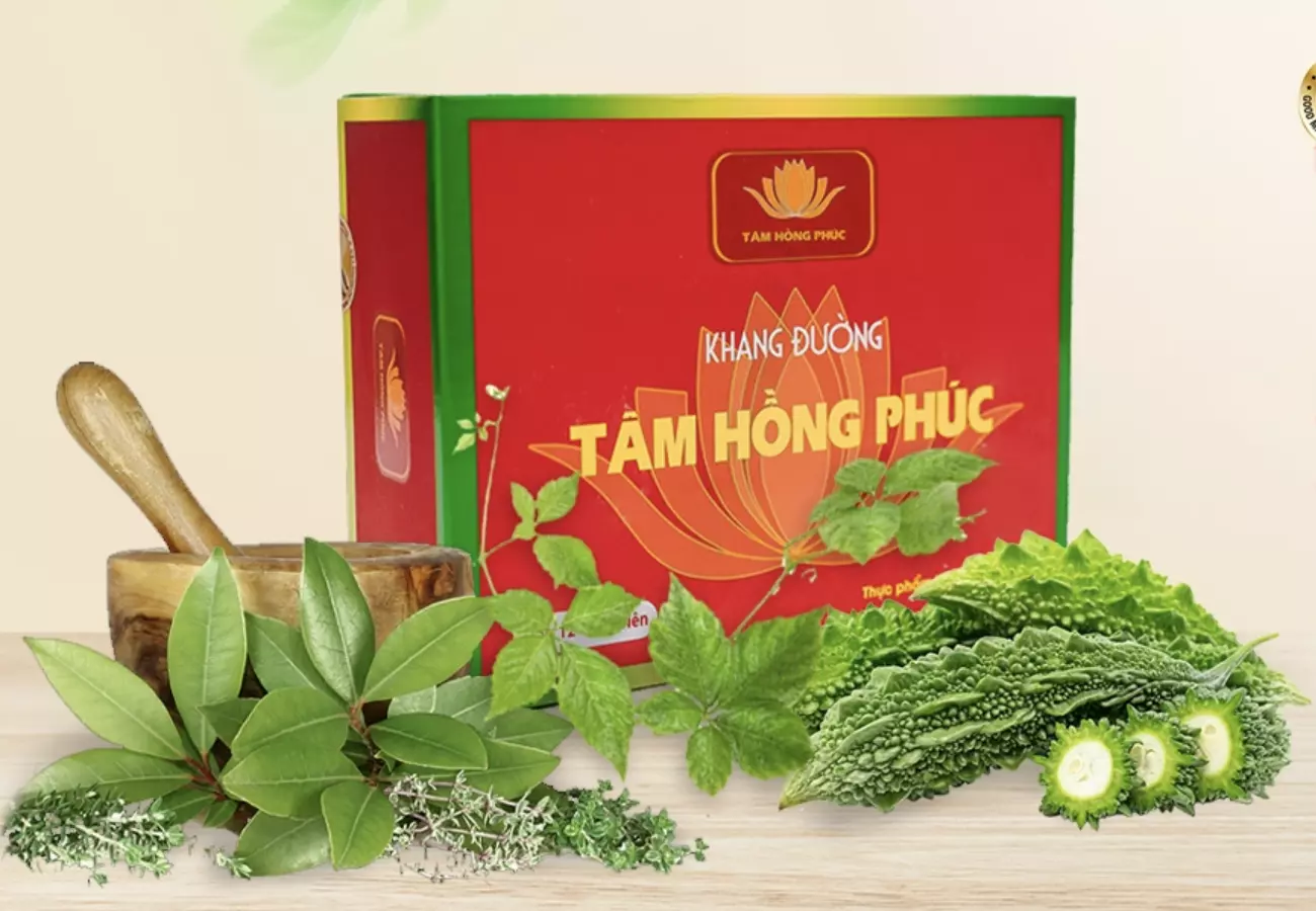 Sản phẩm hỗ trợ Khang Đường Tâm Hồng Phúc
