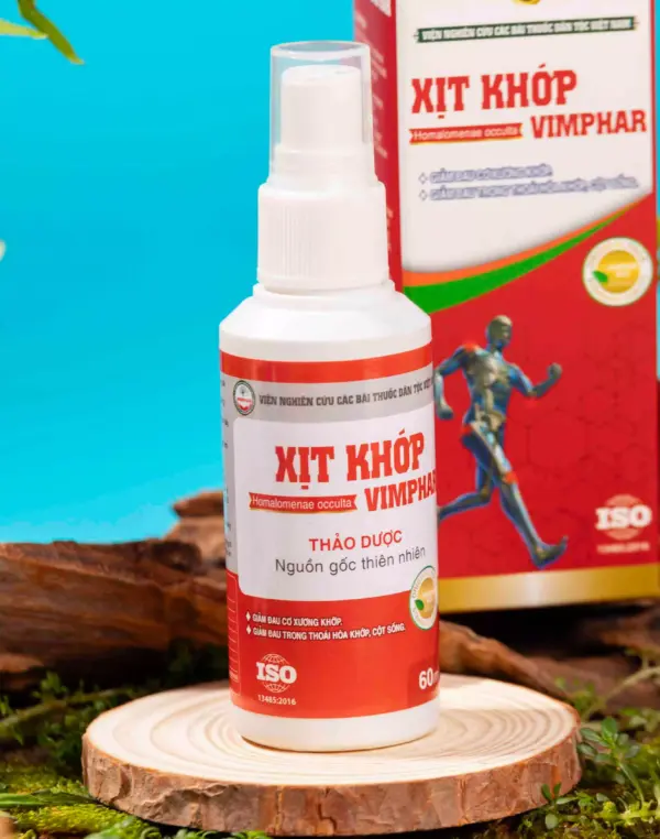 Xịt khớp thảo dược Vimphar