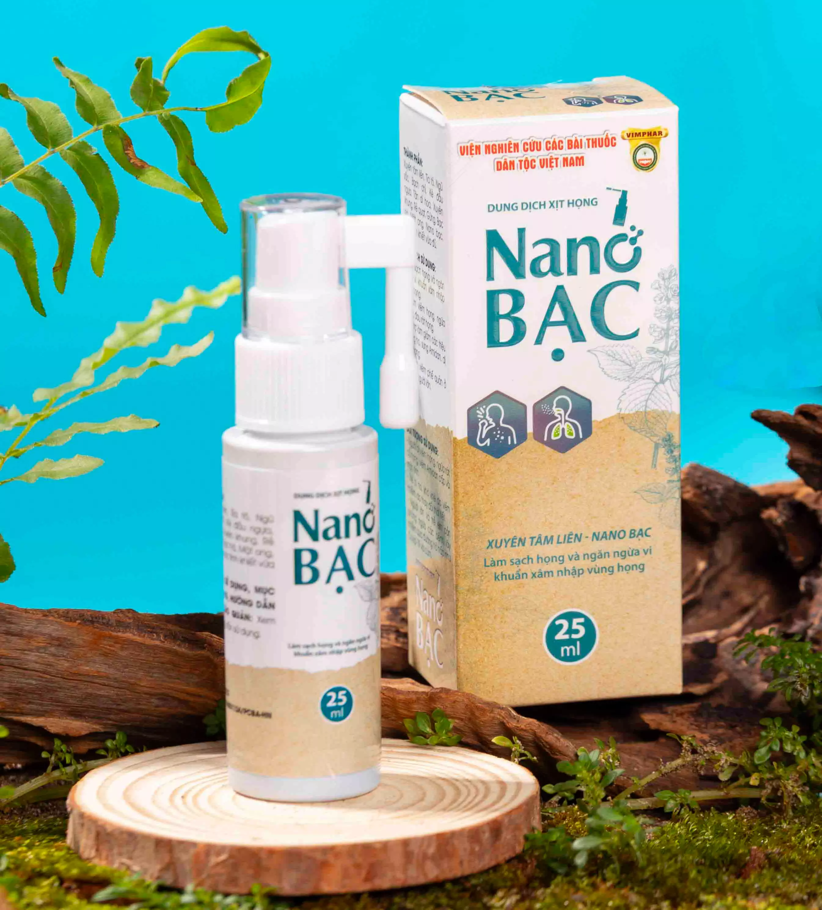 Xuyên Tâm Liên NANO Bạc